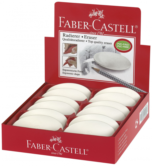 Radiera Creion Cosmo Alba Faber-Castell [2]