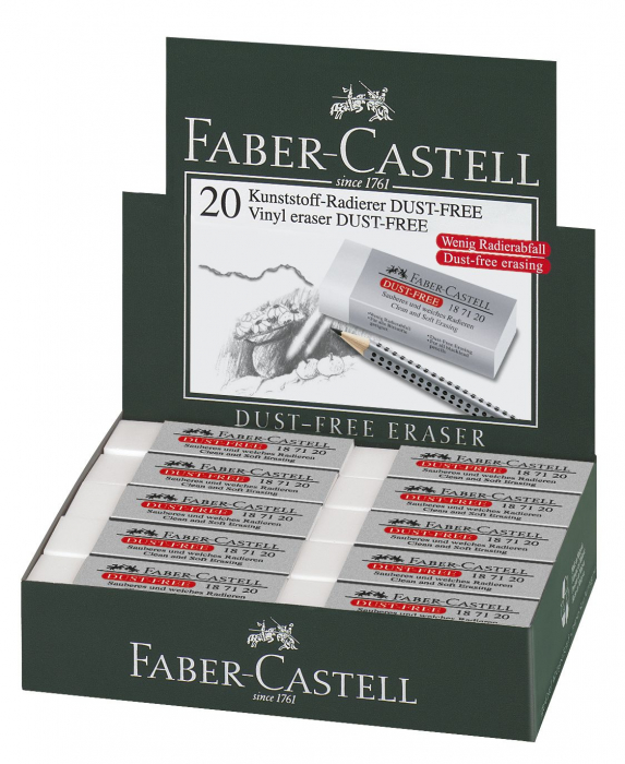 Radiera Creion Dust Free 20 Faber-Castell [2]