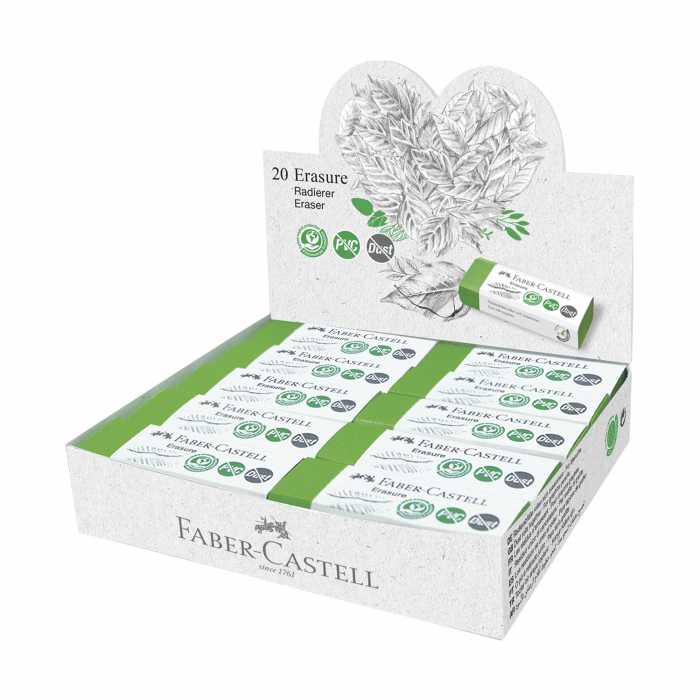 Radiera Creion Pvc&Dust Free 20 Faber-Castell [2]