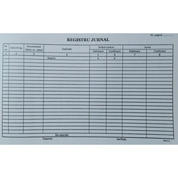 Registru Jurnal Orizontal Gold [1]