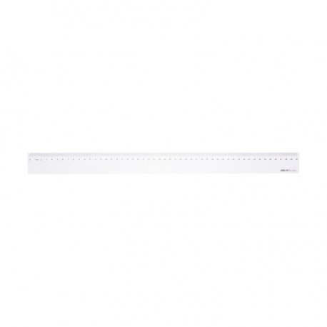 Rigla 50Cm Transparenta Deli [1]