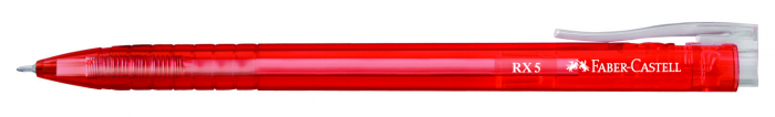 Roller 0.5Mm Semi-Gel Cu Mecanism Rosu Rx5 Faber-Castell [1]