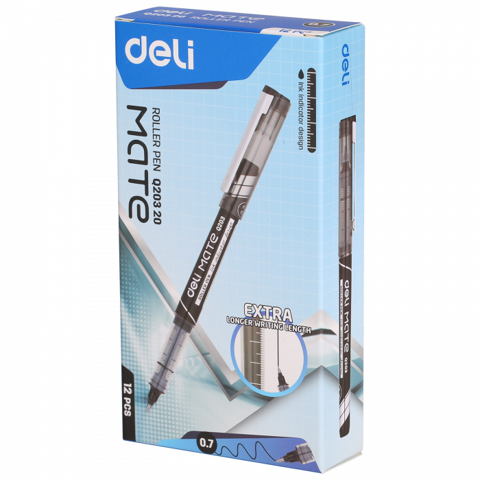 Roller Free Ink 0.7Mm Negru Deli [3]