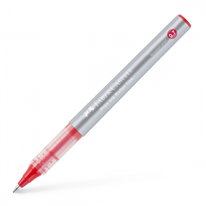 Roller Free Ink 0.7Mm Rosu Faber-Castell [2]