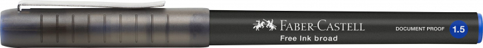 Roller Free Ink 1.5Mm Albastru Faber-Castell [4]