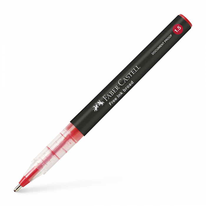 Roller Free Ink 1.5Mm Rosu Faber-Castell [2]