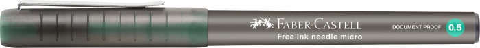 Roller Free Ink Needle 0.5Mm Verde Faber-Castell [2]