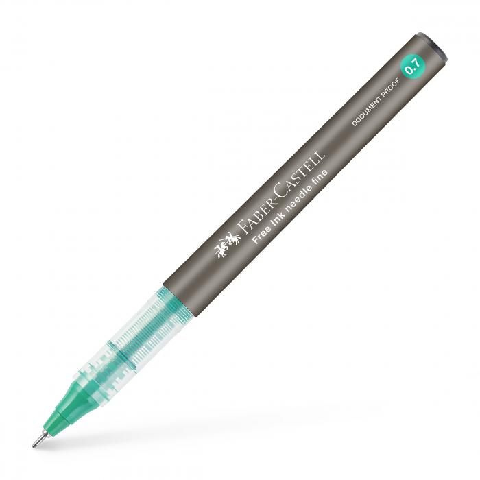 Roller Free Ink Needle 0.7Mm Verde Faber-Castell [2]