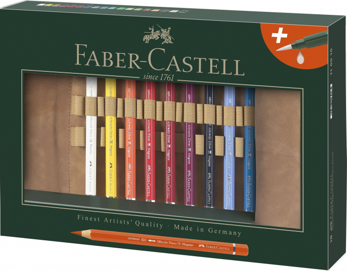 Rollup 18 Creioane Colorate A.Durer Magnus+Acces Faber-Castell [2]