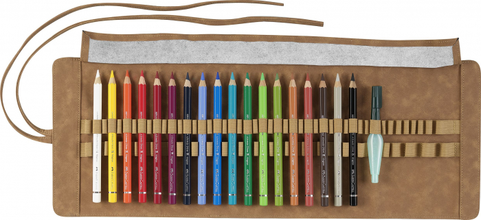 Rollup 18 Creioane Colorate A.Durer Magnus+Acces Faber-Castell [4]
