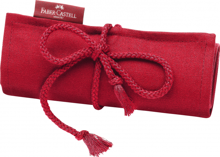 Rollup 18 Creioane Colorate Grip+ Ascutitoare Sleeve Faber-Castell [3]