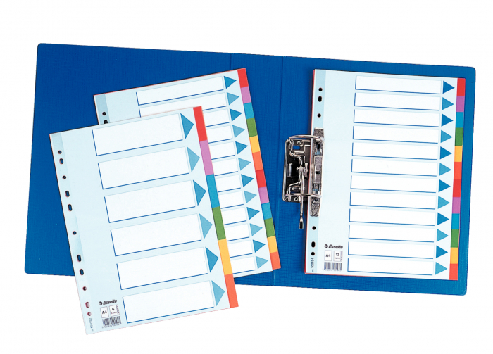 Separatoare Index Carton 5 Coli Standard Esselte [4]