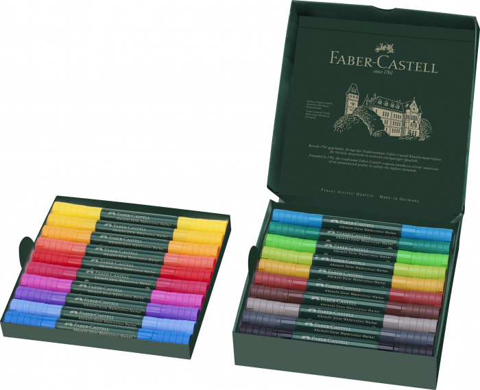 Set 20 Markere Solubile A.Durer Faber-Castell [2]