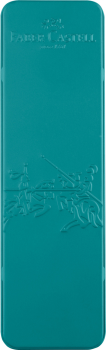 Set Cadou Stilou Sparkle Turcoaz Ocean Metalic M Faber-Castell [4]
