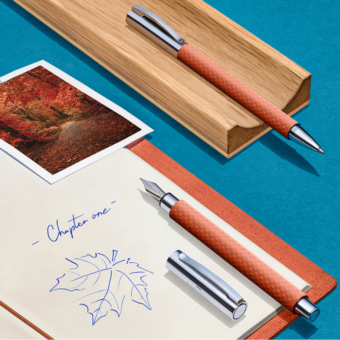 Stilou Ambition Opart Autumn Leaves M Faber-Castell [4]
