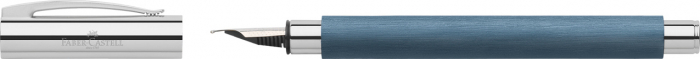 Stilou Ambition Precious Resin Albastru M Faber-Castell [3]