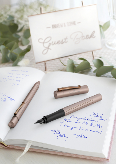 Stilou Grip 2011 Rose Cupru M Faber-Castell [3]