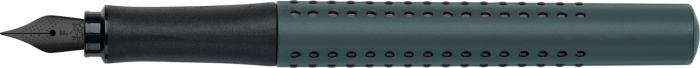 Stilou Grip 2011 Verde Inchis F Faber-Castell [3]