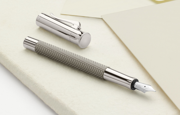 Stilou Guilloche Cisele Gri Deschis M Graf Von Faber-Castell [3]