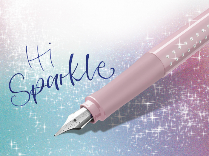 Stilou Sparkle Rose Metalic M Faber-Castell [5]