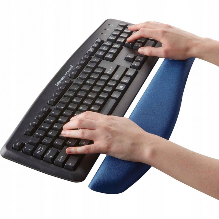 Suport Tastatura Plushtouch Albastru Fellowes [3]