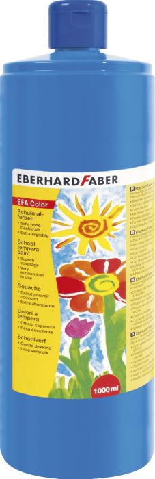 Tempera 1000 Ml Albastru Deschis Eberhard Faber [1]