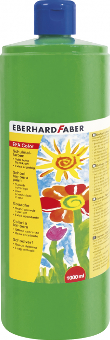 Tempera 1000 Ml Verde Deschis Eberhard Faber [1]
