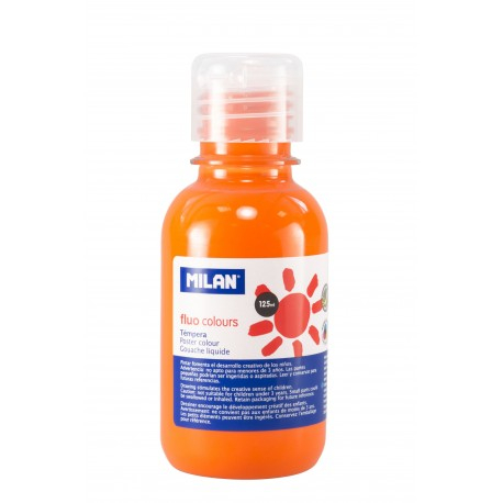 Tempera 125Ml/Culoare Flourescenta Portocaliu 034425 [1]