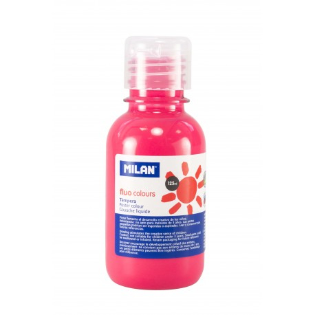 Tempera 125Ml/Culoare Flourescenta Roz 034437 [1]