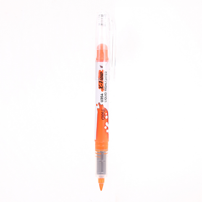 Textmarker Lichid Portocaliu Deli [2]