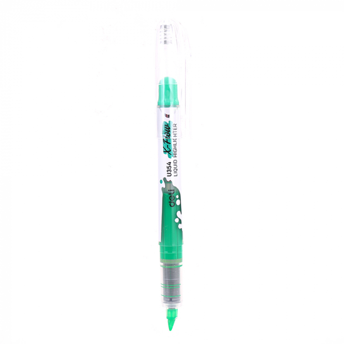 Textmarker Lichid Verde Deli [2]