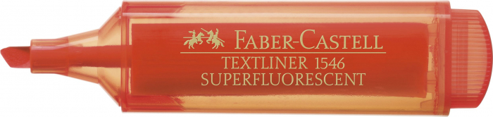 Textmarker Portocaliu Superfluorescent 1546 Faber-Castell [2]