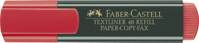 Textmarker Rosu 1548 Faber-Castell [3]