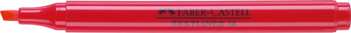 Textmarker Rosu 38 Faber-Castell [2]