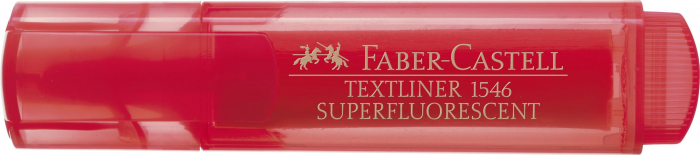 Textmarker Rosu Superfluorescent 1546 Faber-Castell [3]