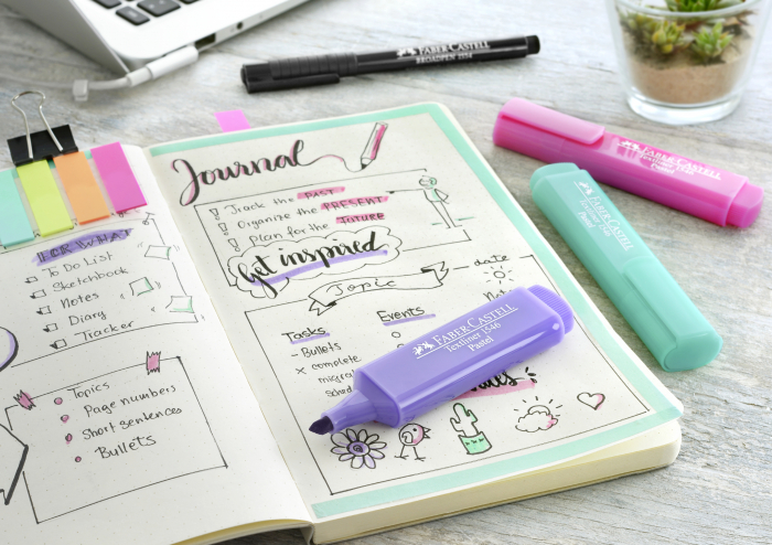 Textmarker Set 4 Pastel Faber-Castell [2]