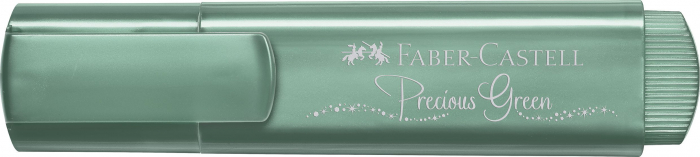 Textmarker Verde Metalizat 1546 Faber-Castell [2]