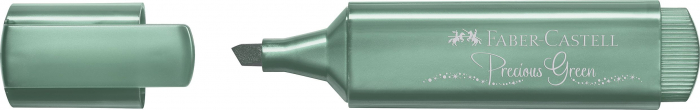 Textmarker Verde Metalizat 1546 Faber-Castell [1]