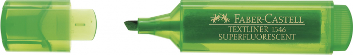 Textmarker Verde Superfluorescent 1546 Faber-Castell [1]