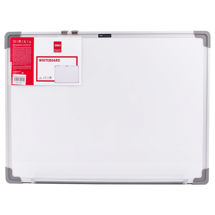 Whiteboard Magnetic 45*60 Cm Deli [5]