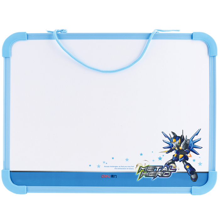 Whiteboard Scolar Cu Rama Plastic 40*30Cm Deli [2]