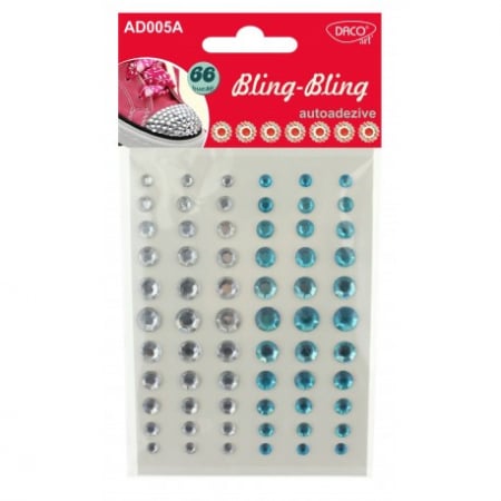 Accesorii craft - Accesorii Craft - Ad005A Albastru Diamante Aa Bling Bling