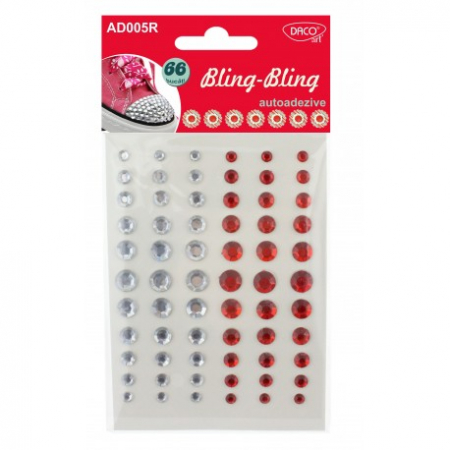 Accesorii craft - Accesorii Craft - Ad005R Rosu Diamante Aa Bling Bling