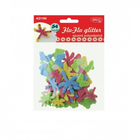 Accesorii craft - Accesorii Craft - Ad190 Flu-Flu Glitter Spuma Aa Daco