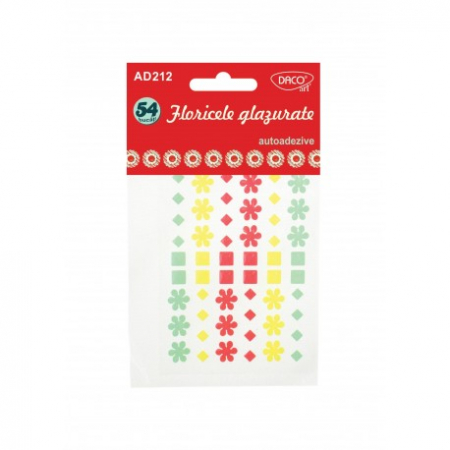 Accesorii craft - Accesorii Craft - Ad212 Floricele Glazurate Daco
