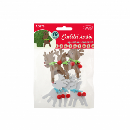 Accesorii craft - Accesorii Craft - Ad270 Codita Rosie Spuma Aa Daco