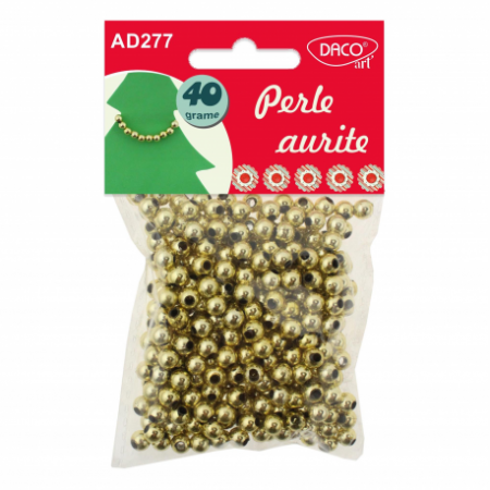 Accesorii craft - Accesorii Craft - Ad277 Perle Aurite Daco