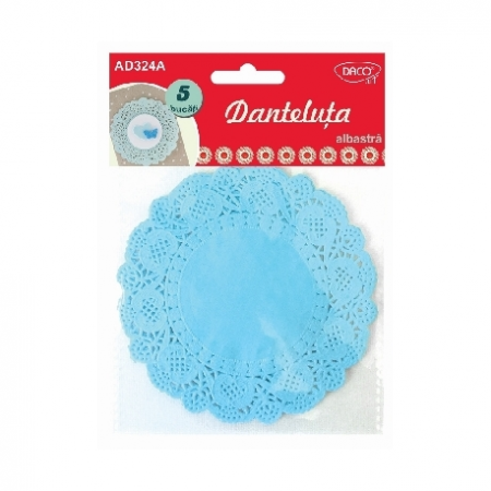 Accesorii craft - Accesorii Craft - Ad324A Danteluta  Albastra Daco