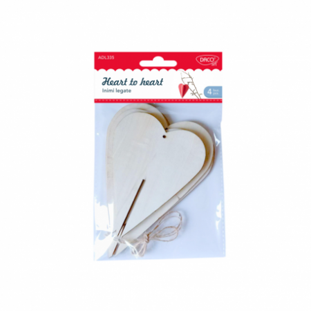 Accesorii craft - Accesorii Craft - Ad335 Inimi Legate Daco