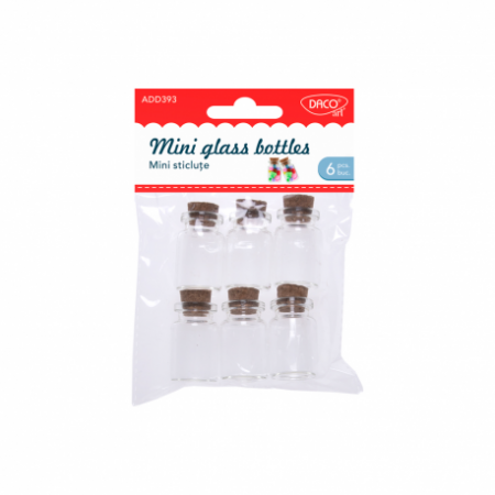Rechizite scolare - Accesorii Craft - Ad393 Mini Sticlute Daco